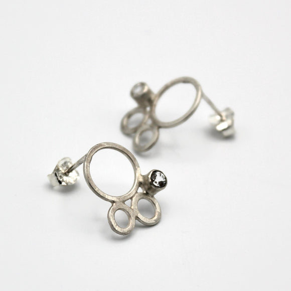 Eulalia White Topaz Earrings By Eko Wright