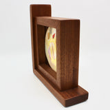 Mahogany and Glass Book Ends By Peter Howkinson