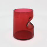 Ruby 8oz Ergo Glass By Dave Strock