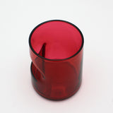 Ruby 8oz Ergo Glass By Dave Strock