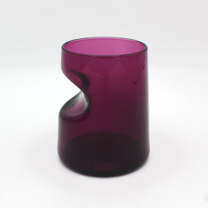 Amethyst 8oz Ergo Glass By Dave Strock