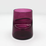 Amethyst 8oz Ergo Glass By Dave Strock