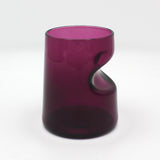 Amethyst 8oz Ergo Glass By Dave Strock