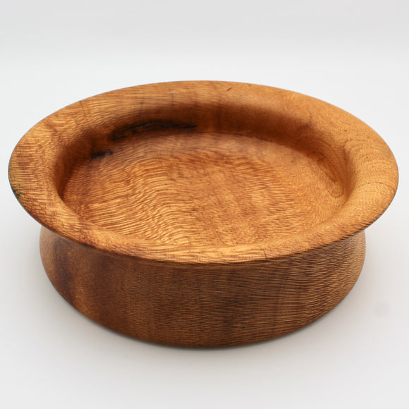 Medium Silk Oak Bowl By Bill Walzer