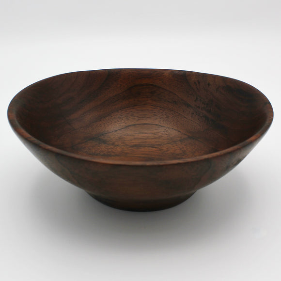 Small Walnut Bowl By Bill Walzer