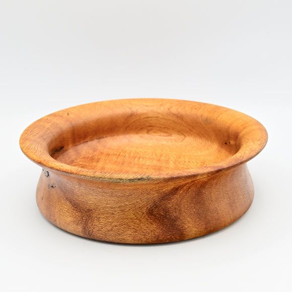 Silk Oak Wood Bowl By Bill Walzer