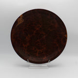 Red Burl Platter by Bill Walzer