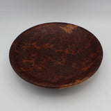 Red Burl Platter by Bill Walzer