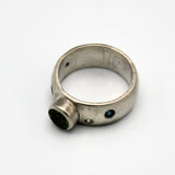 Peridot and Topaz Ring By Karen Edgerly