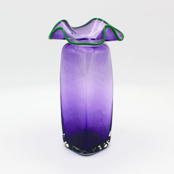 Hyacinth Ruffle Vase By Bill Burch