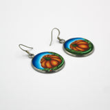 Pumpkin Polymer Clay Earrings By Arbel Shemesh