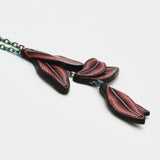 Red Leaves Necklace By Arbel Shemesh