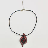 Red Leaf Necklace By Arbel Shemesh