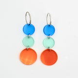 Multicolored Circle Earrings By Robin Senour