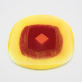 Sunshine Pressed Glass Plate By Mark Schatz