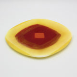 Sunshine Pressed Glass Plate By Mark Schatz