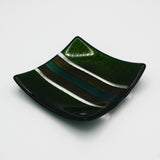 Forest Green Party Plate By Mark Schatz