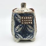 Rattle Lidded Jar By Gail Miles