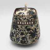 Flower Silhouette Canister By Gail Miles