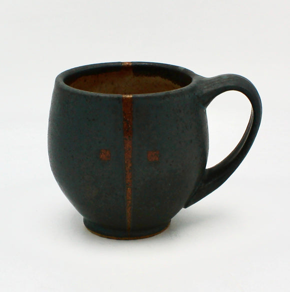 Charcoal Espresso Cup By Margaret Norman
