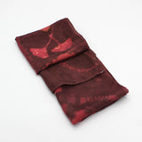 Silk Scarf in Madder By Mayumi Fujio