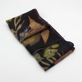 Silk Scarf in Logwood By Mayumi Fujio