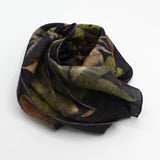 Silk Scarf in Logwood By Mayumi Fujio