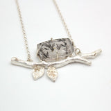 Silver Branch Necklace By Nyya Lark