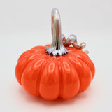 Large Pumpkin in Orange By Bay Blown Glass