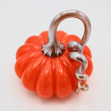 Large Pumpkin in Orange By Bay Blown Glass