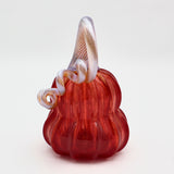 Baby Pumpkin in Red By Bay Blown Glass