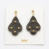 Teardrop Deco Earrings By Frances Chang