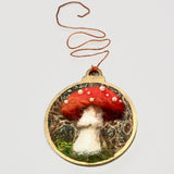 Mushroom Ornament By Lisa Glicksman