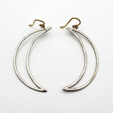 Crescent Moon Earrings By Camille Torres