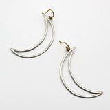 Crescent Moon Earrings By Camille Torres