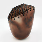 Saggar Vessel With Pine Needles By Margo Scarpulla