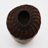 Saggar Vessel With Pine Needles By Margo Scarpulla