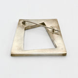 Abstract Geometric Brooch By Gabriele Cressman