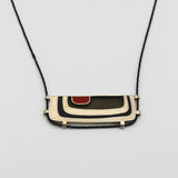 Thinking of Hundertwasser Nacklace By Gabriele Cressman