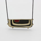 Thinking of Hundertwasser Nacklace By Gabriele Cressman