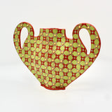 Narrow Printed Vase By Heidi Tarver