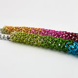 Rainbow Chainmail Necklace By Kat Glazewski