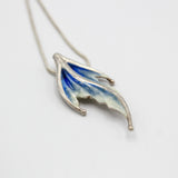 Medium Blue SeaDragon Necklace By Kat Glazewski