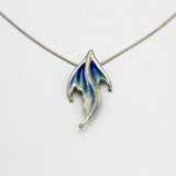 Medium Blue SeaDragon Necklace By Kat Glazewski