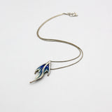 Medium Blue SeaDragon Necklace By Kat Glazewski