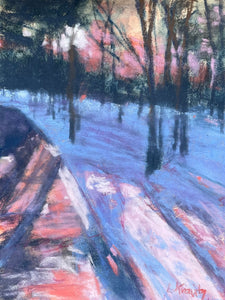 "Winter's Blush" Giclee Print By Lynda Kravitz