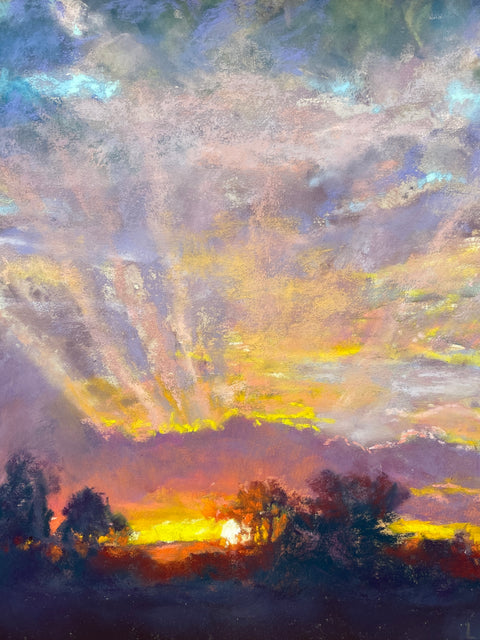 "Celestial Exclamation" Giclee Print By Lynda Kravitz