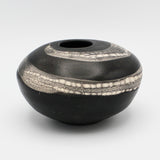 Raku Spiral Vessel By Ruth Ehrenkrantz