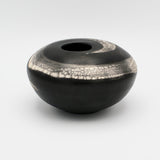 Raku Spiral Vessel By Ruth Ehrenkrantz