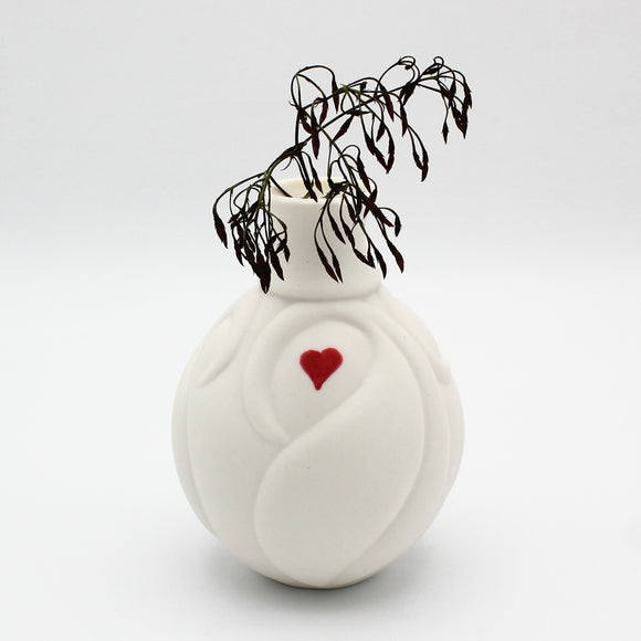 Valentine's Bud Vase By Susanne Scher